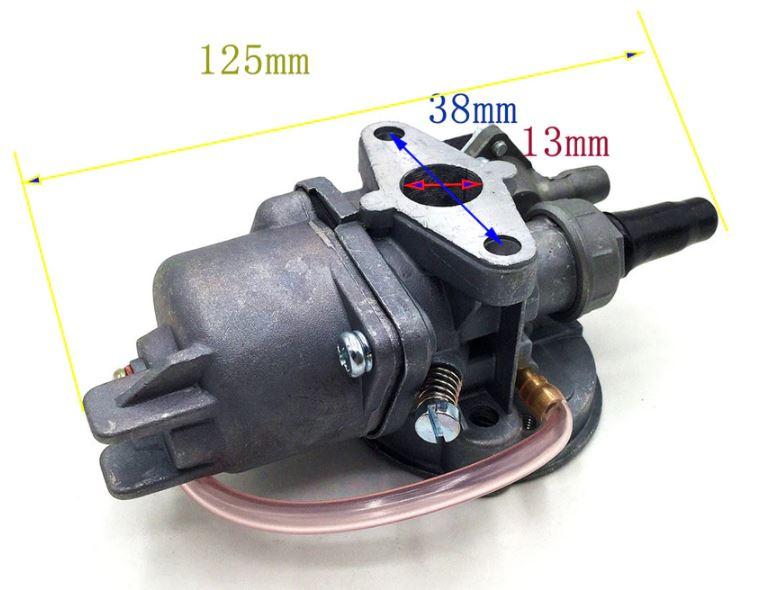 CARBURETOR 48/50cc UNIVERSAL FITMENT MINI BIKE / ATV thumbnail 2