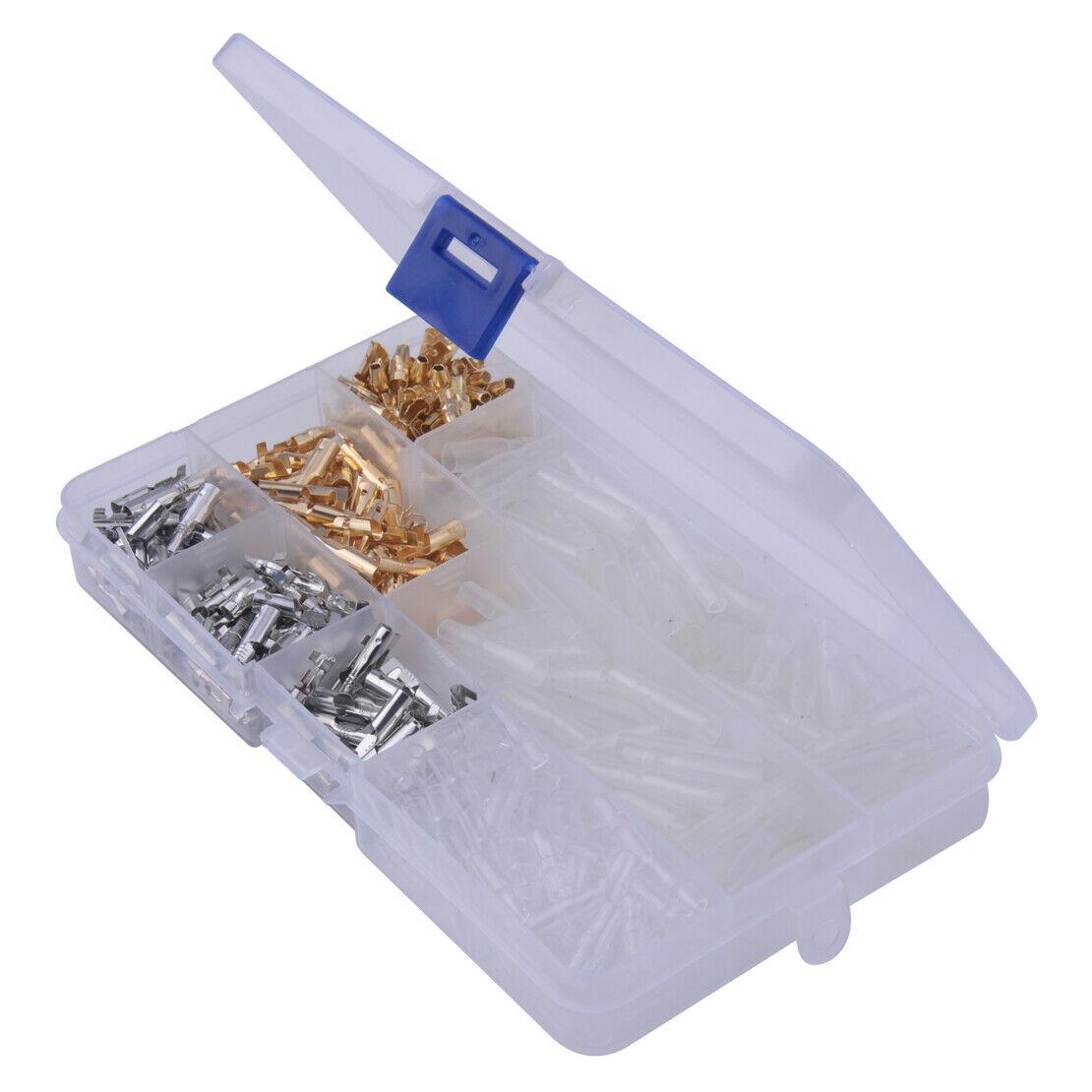 100 SETS CONNECTOR 3.9mm BULLET BRASS TERMINALS KIT 400PCS image 1