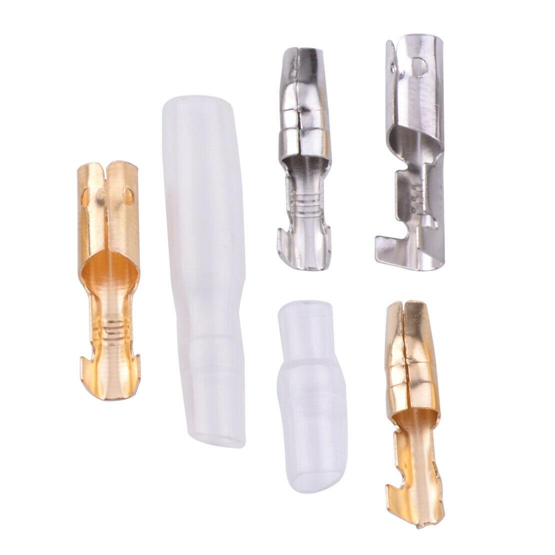 100 SETS CONNECTOR 3.9mm BULLET BRASS TERMINALS KIT 400PCS thumbnail 2