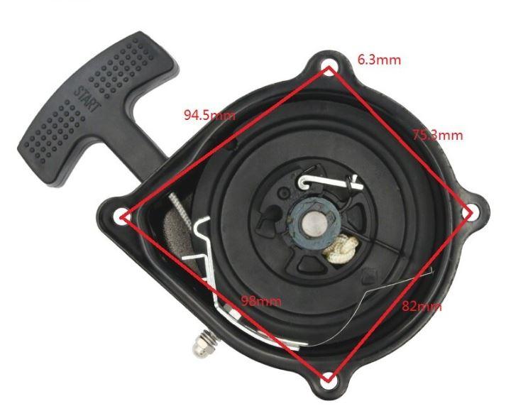 RECOIL PULL START SUZUKI LT 50, STARTER CORD ATV QUAD thumbnail 6
