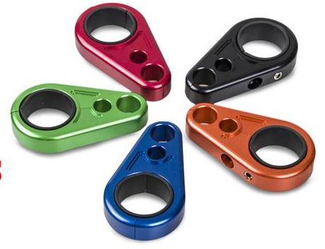 CABLE / HOSE CLAMP GREEN SET/2 thumbnail 3