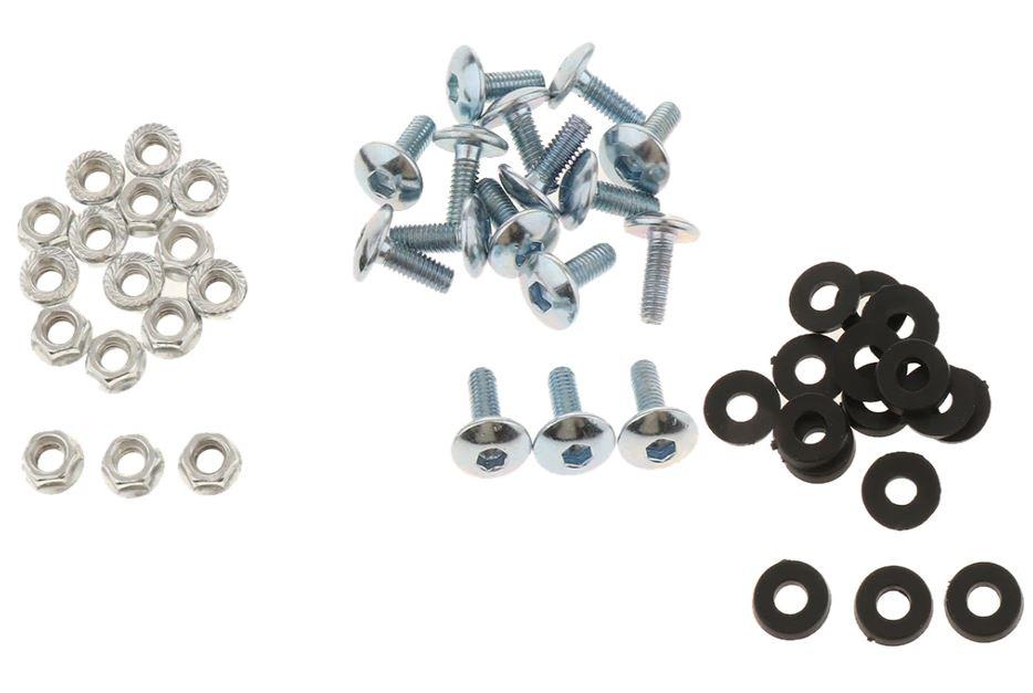 M6 x 16 SCREW CHROME 16pcs, ALLEN KEY HEXAGON image 1