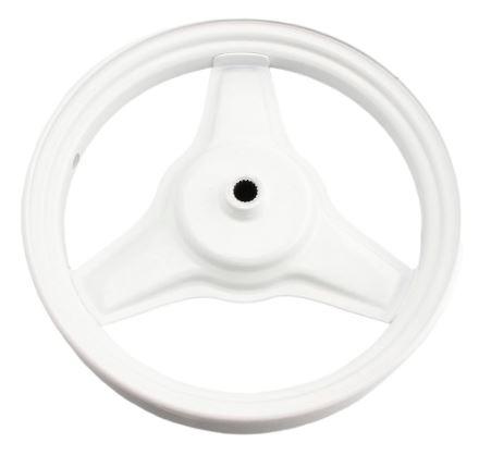 FRONT WHEEL RIM WHITE YAMAHA PW50 5M0-25180-00-FH thumbnail 3