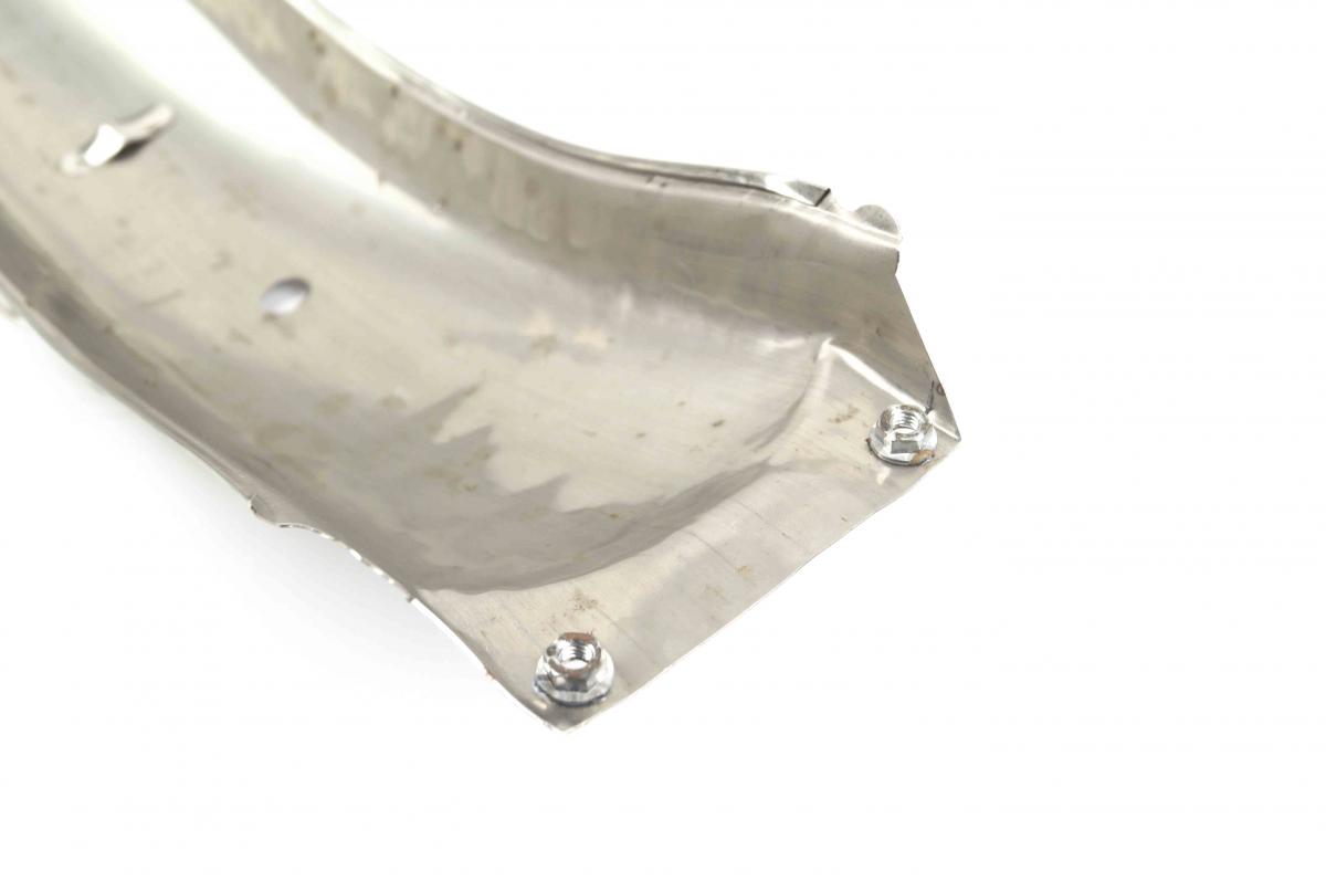 REAR FENDER UNIVERSAL STEEL CHROME, HONDA CG125 Steel thumbnail 2