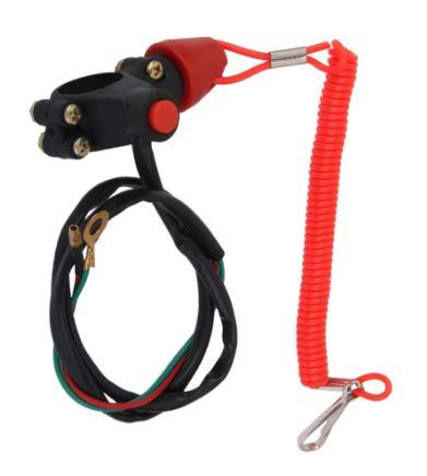SAFETY TETHER STOP & KILL SWITCH OPEN CIRCUT 22mm 7/8 thumbnail 3