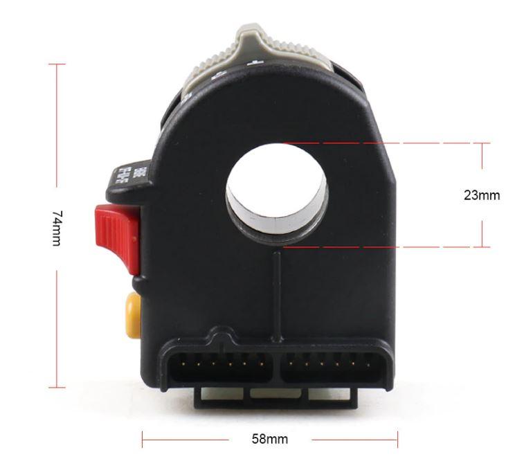 SWITCH RH 2002-2004 POLARIS SPORTSMAN LIGHT KILL STOP SWITCH 12 PIN thumbnail 4