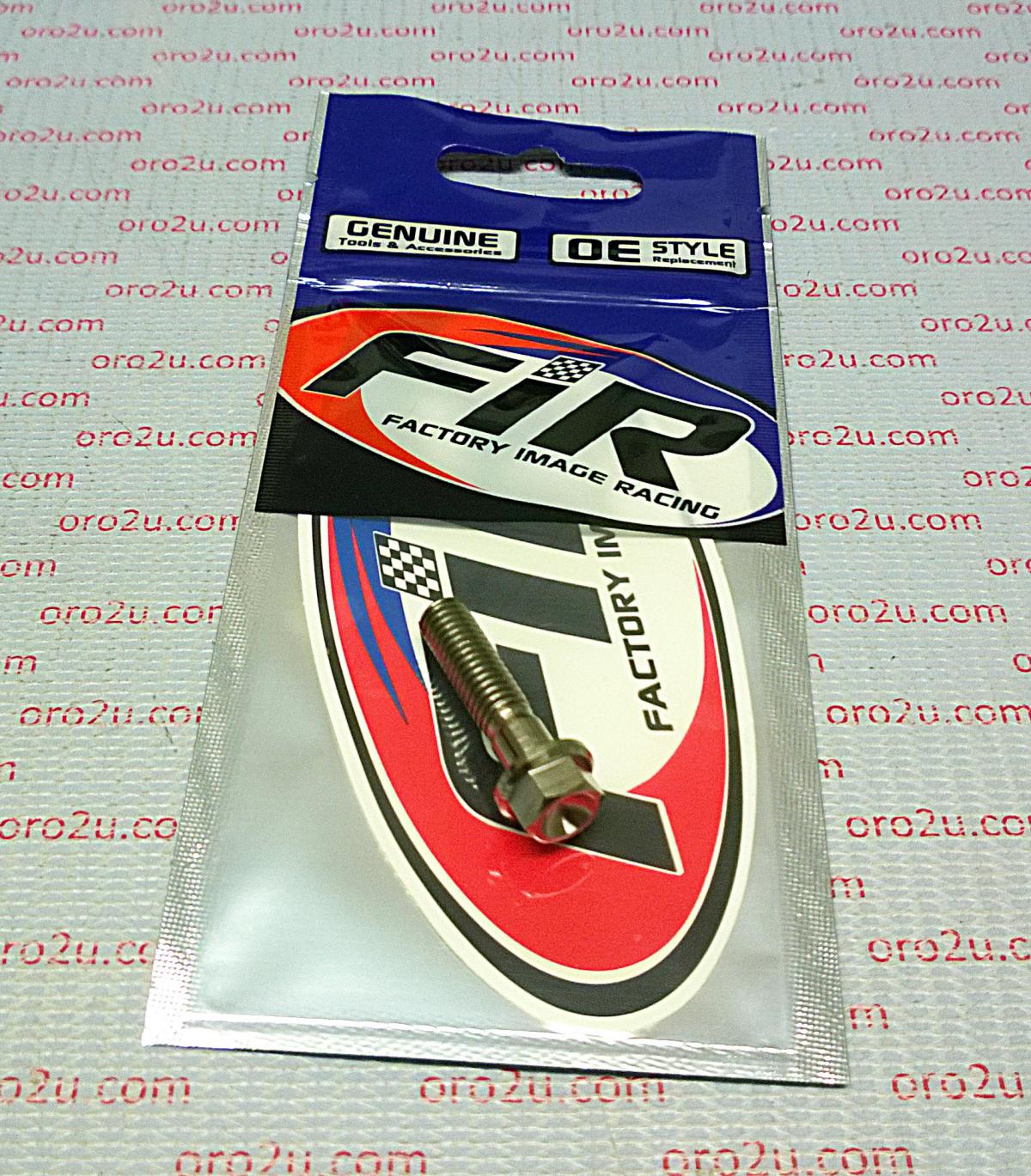 TITANIUM GR5 BOLT M6 x 25mm EACH, FLANGE OD: 11mm / HEX SIZE: 8mm, / thumbnail 3