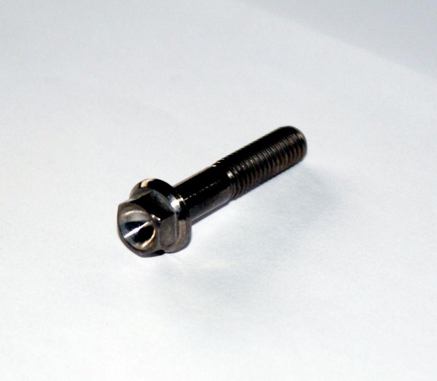 TITANIUM GR5 BOLT M6 x 30mm EACH, FLANGE OD: 11mm / HEX SIZE: 8mm, / thumbnail 2