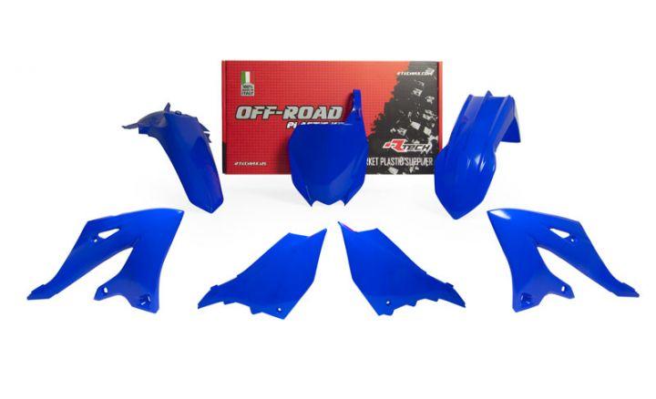 PLASTIC KIT/5 2022-25 YZ125/250 OEM 2022-25, RTECH R-KITYZ0-BL0-022 image 1