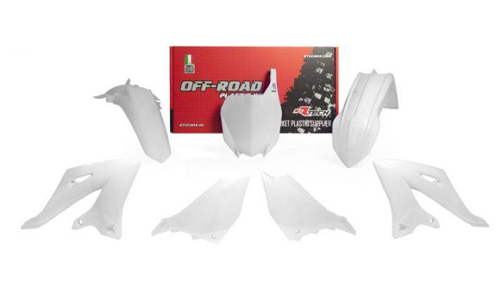 PLASTIC KIT/5 2022-25 YZ125/250 WHITE, RTECH R-KITYZ0-BN0-022 image 1