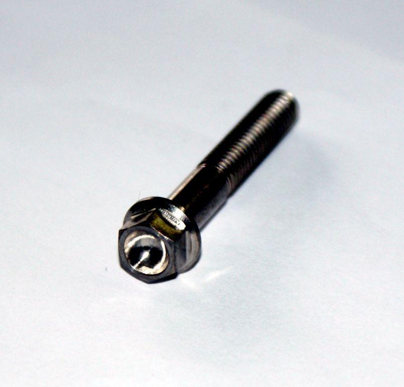 TITANIUM GR5 BOLT M6 x 40mm EACH, FLANGE OD: 11mm / HEX SIZE: 8mm, / thumbnail 2