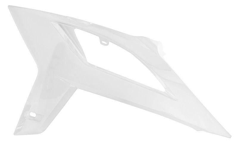 RADIATOR SCOOPS 20-22 BETA WHITE, RTECH R-CVBETBN0020 image 1