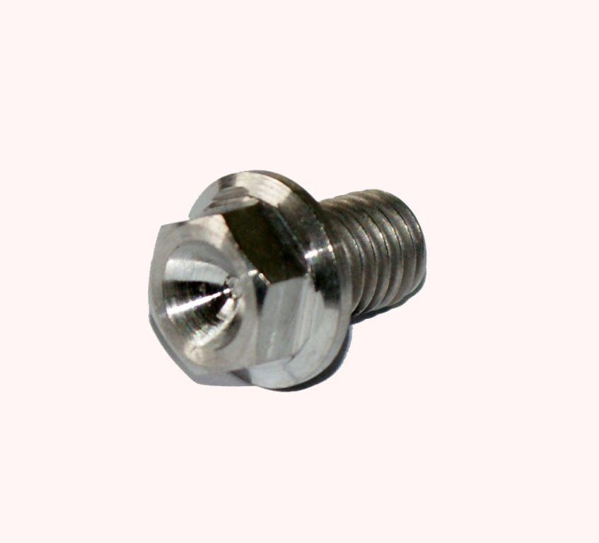TITANIUM GR5 BOLT M8 x 12mm EACH, FLANGE OD: 14mm / HEX SIZE: 10mm, / thumbnail 3