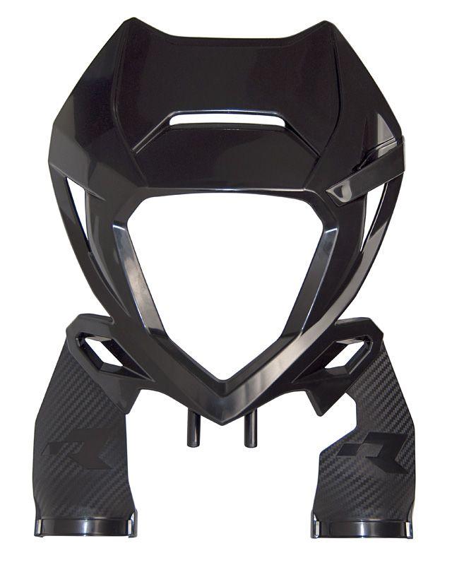 HEADLIGHT COWL 20-24 BETA BLACK, RTECH R-MASKBETNR20 image 1