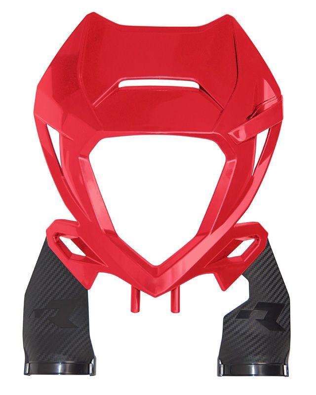 HEADLIGHT COWL 20-24 BETA RED, RTECH R-MASKBETRS20 image 1