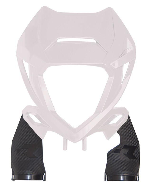 HEADLIGHT COWL 20-24 BETA WHITE, RTECH R-MASKBETBN20 image 1