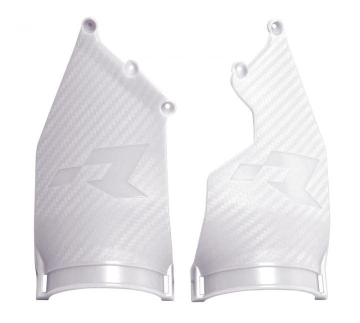REP. TRIPLE CLAMP PROTECTORS 20-24 BETA WHITE, FOR ENDURO HEADLIGHT, RTECH R-PRTPIABN0020 image 1