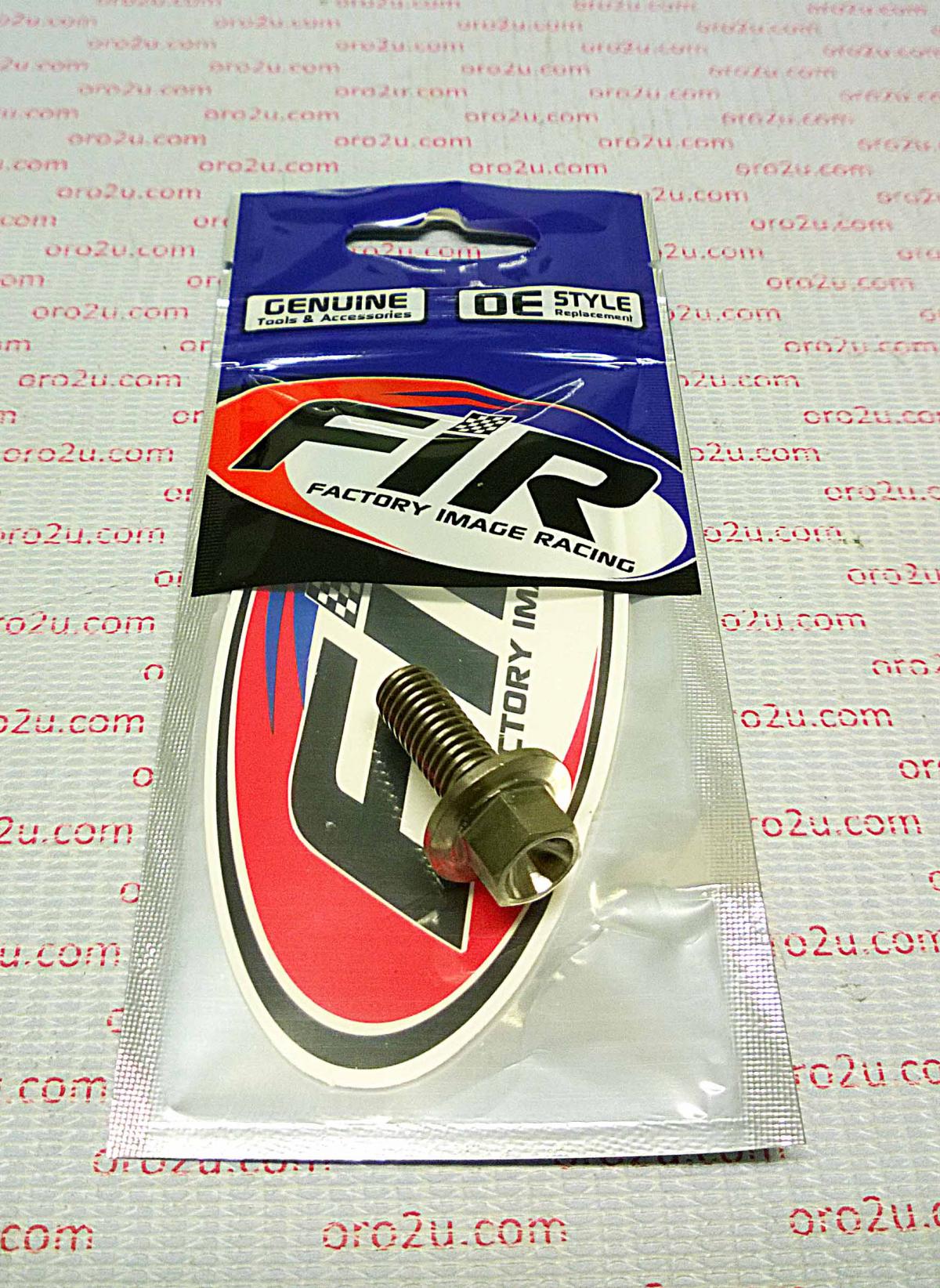 TITANIUM GR5 BOLT M8 x 20mm EACH, FLANGE OD: 17mm / HEX SIZE: 10mm, / thumbnail 2