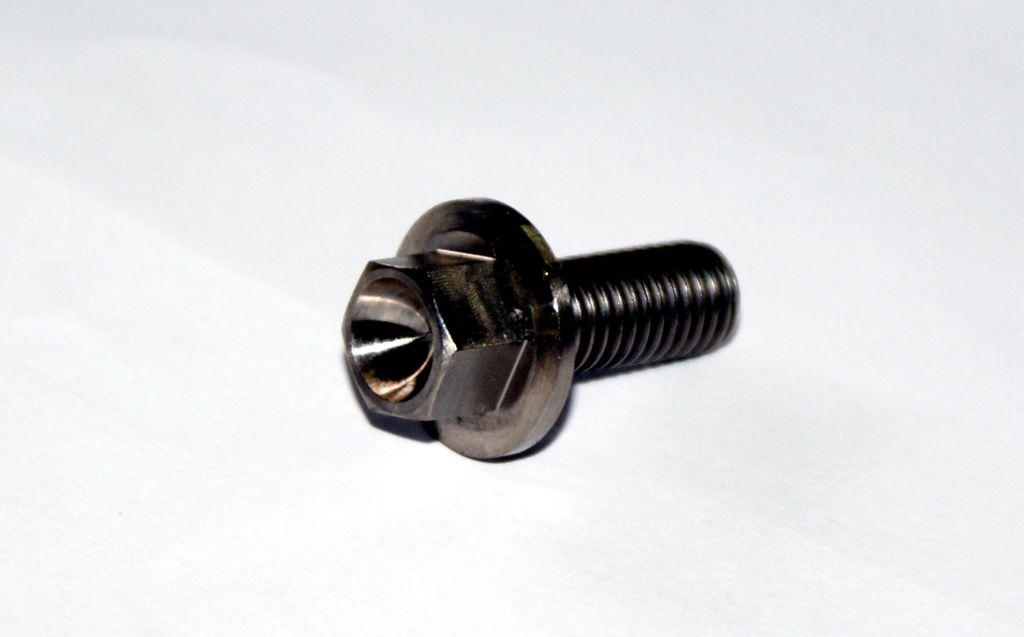 TITANIUM GR5 BOLT M8 x 20mm EACH, FLANGE OD: 17mm / HEX SIZE: 10mm, / thumbnail 3