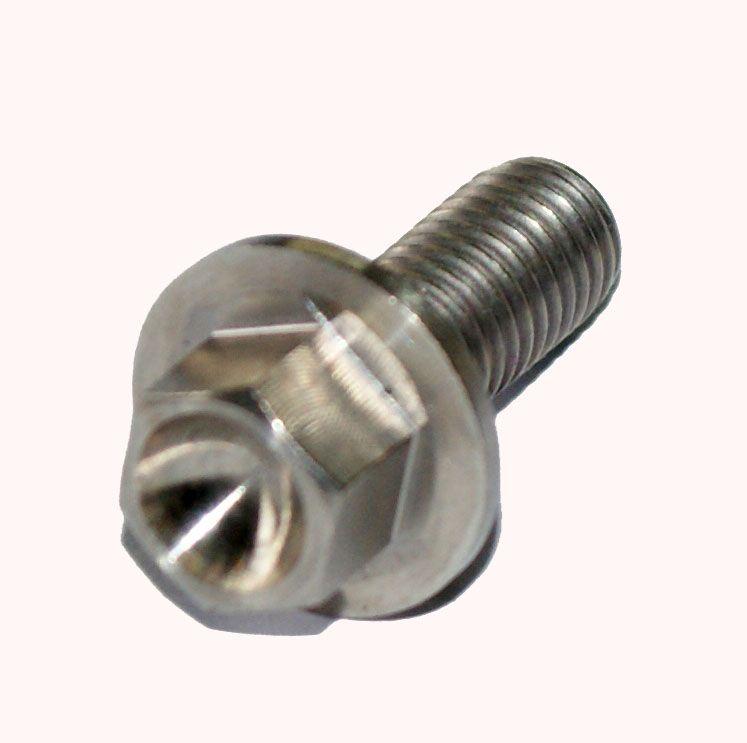 TITANIUM GR5 BOLT M8 x 20mm EACH, FLANGE OD: 17mm / HEX SIZE: 10mm, / thumbnail 4