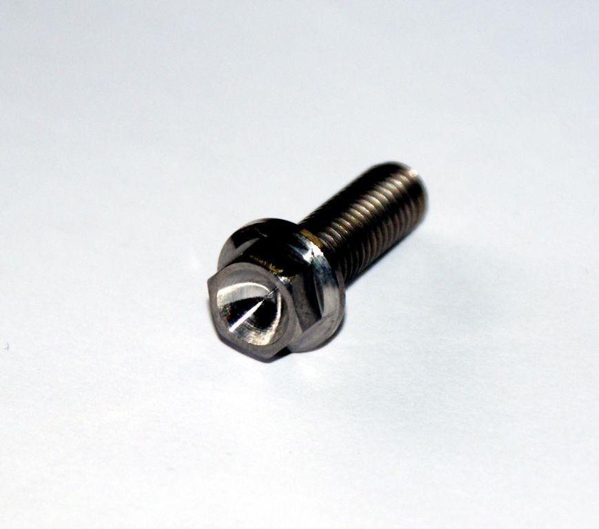 TITANIUM GR5 BOLT M8 x 25mm EACH, FLANGE OD: 14mm / HEX SIZE: 10mm, / thumbnail 3