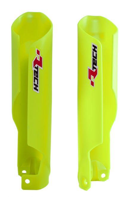 FACTORY WRAP FORK PROTECTORS 20-25 BETA NEON YELLOW, RTECH R-PSBETGF0022 thumbnail 2