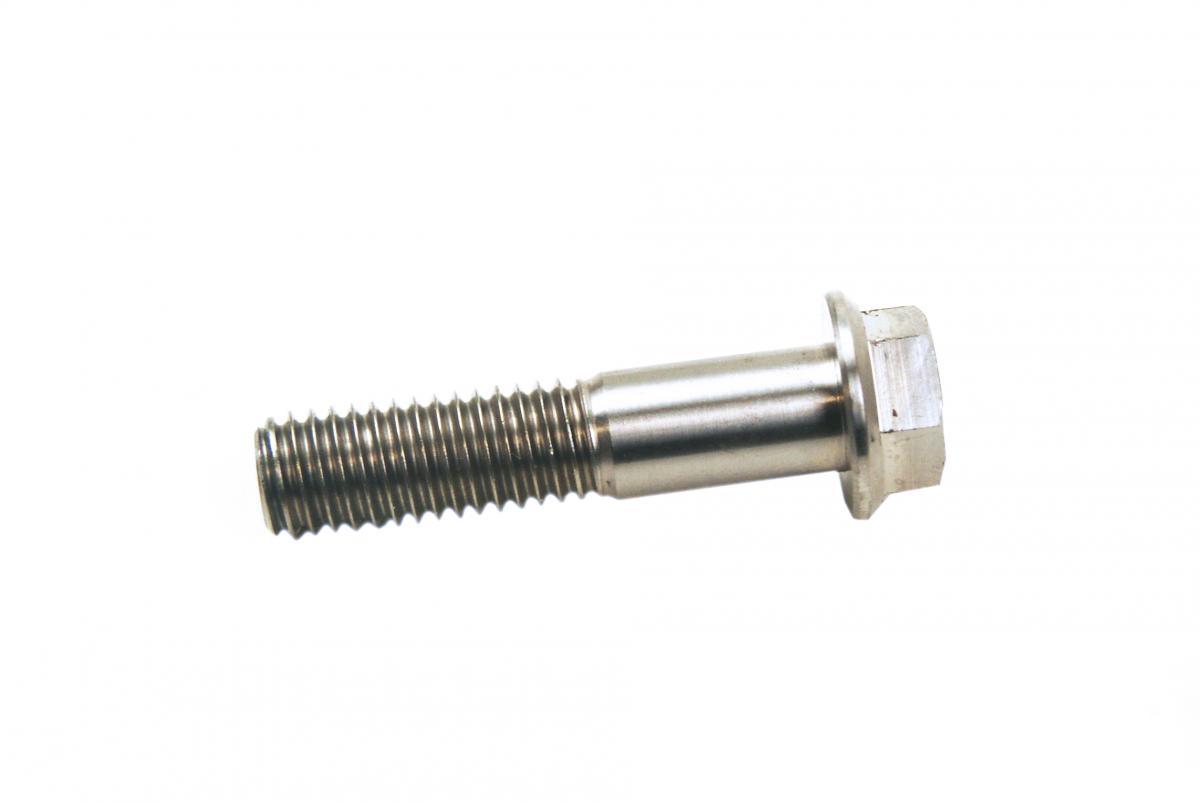 TITANIUM GR5 BOLT M8 x 35mm EACH, FLANGE OD: 14mm / HEX SIZE: 10mm, /
