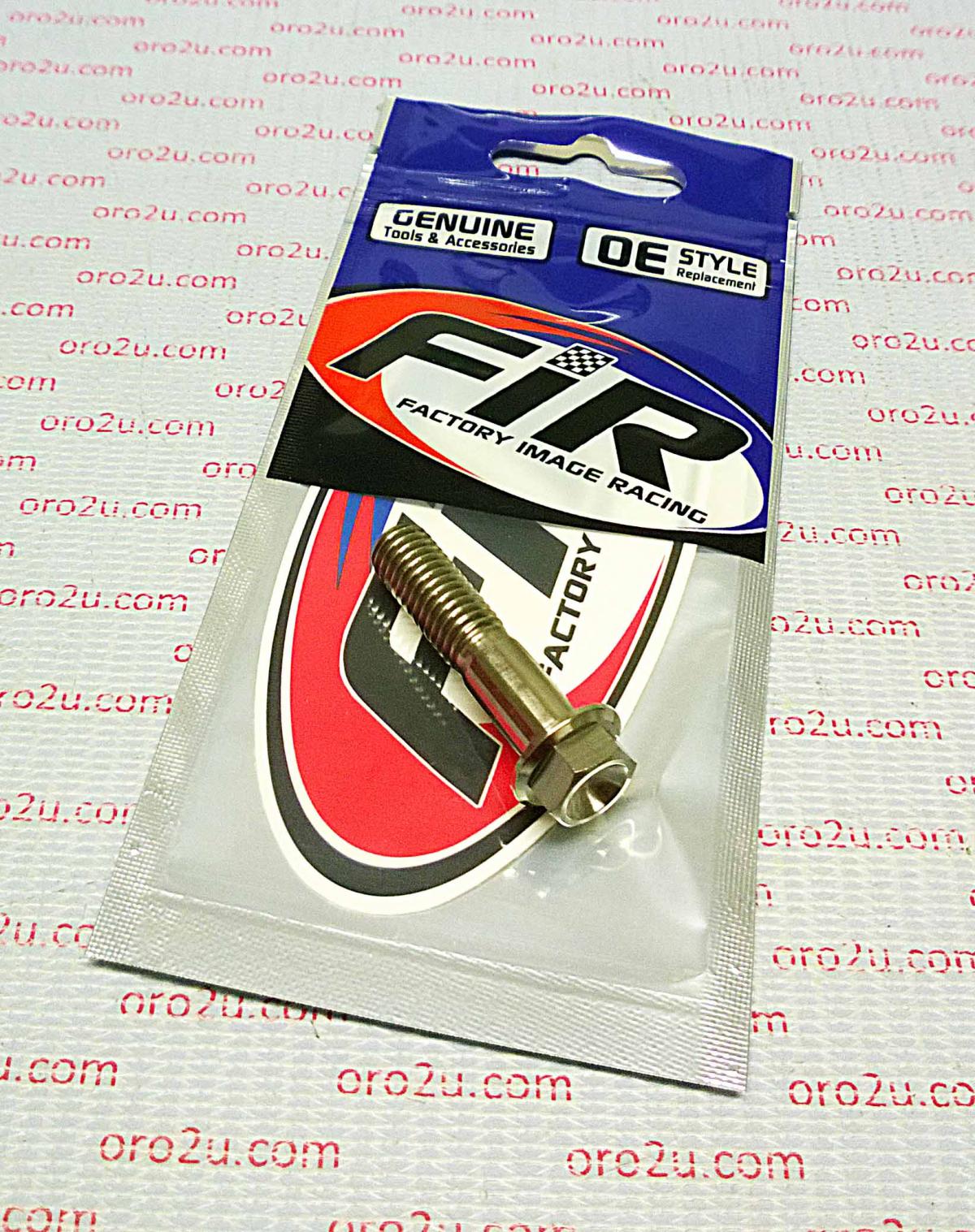 TITANIUM GR5 BOLT M8 x 35mm EACH, FLANGE OD: 14mm / HEX SIZE: 10mm, / thumbnail 3