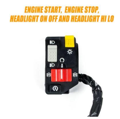 SWITCH RH TRX400EX, 35020-HN1-000 Handlebar Switch Start Stop Headlight thumbnail 5