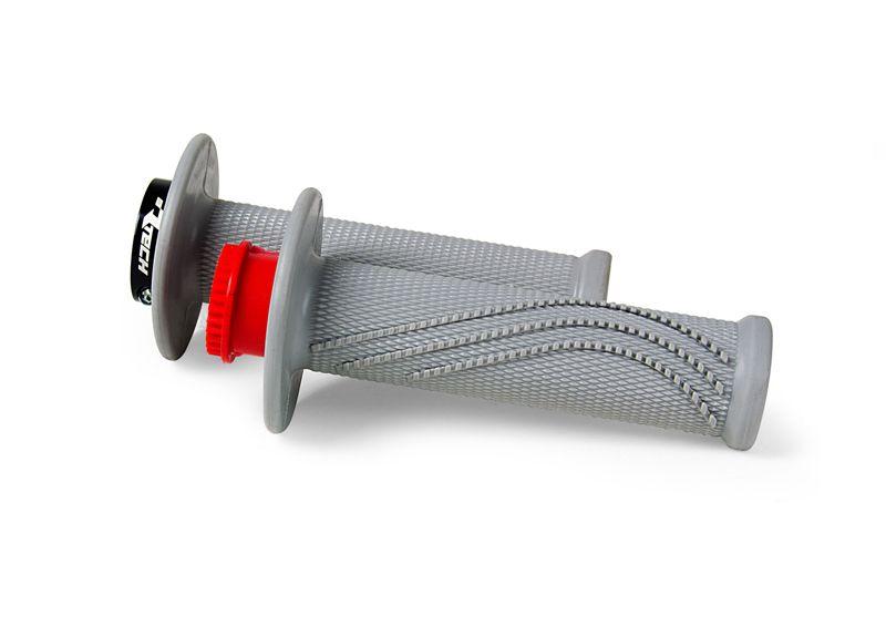 RTECH LOCK ON GRIP SET BETA, WAVE GRIP GREY, R-MPRGRBETA20 image 1