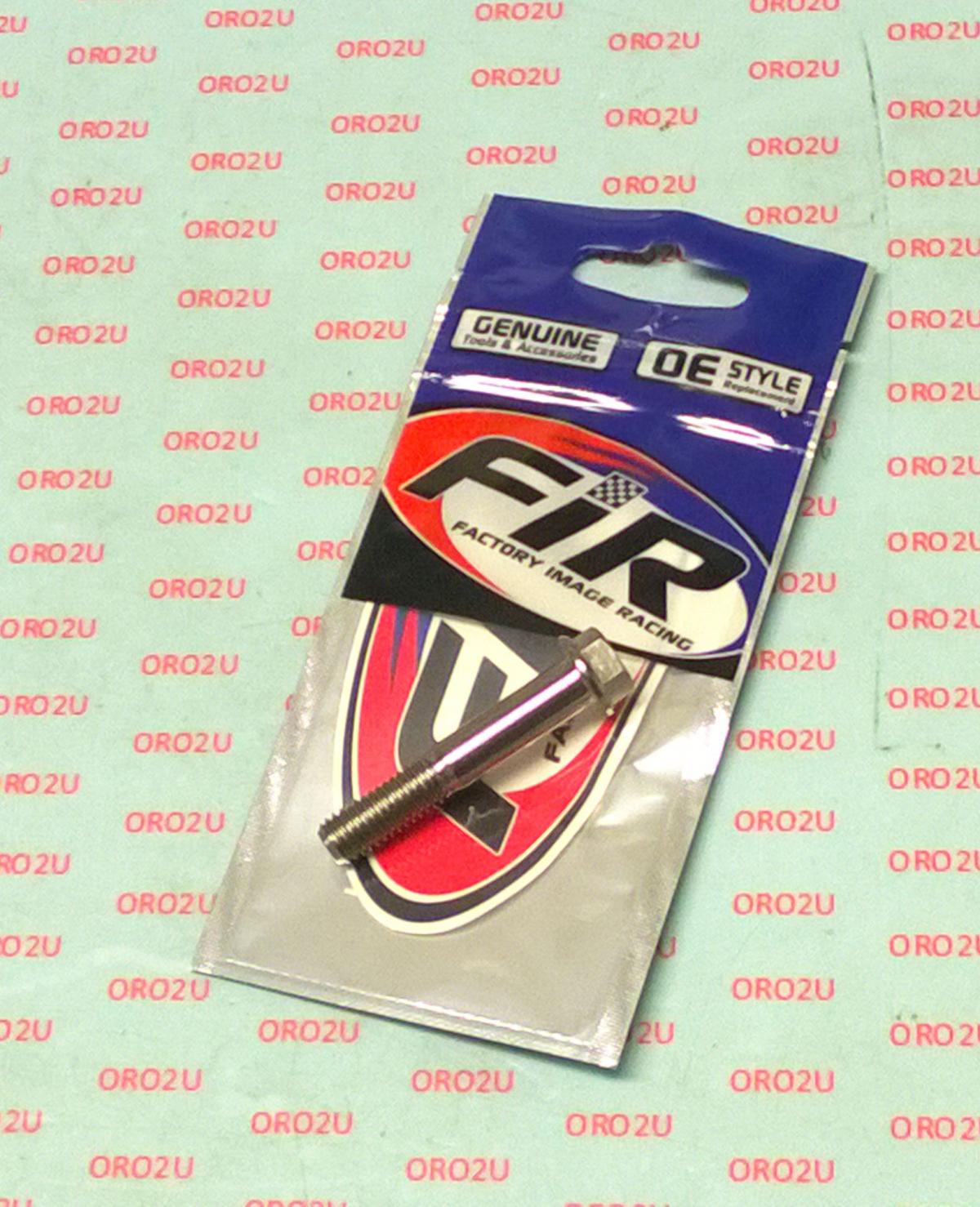 TITANIUM GR5 BOLT M8 x 45mm EACH, FLANGE OD: 14mm / HEX SIZE: 10mm, FIR BRAND / thumbnail 3