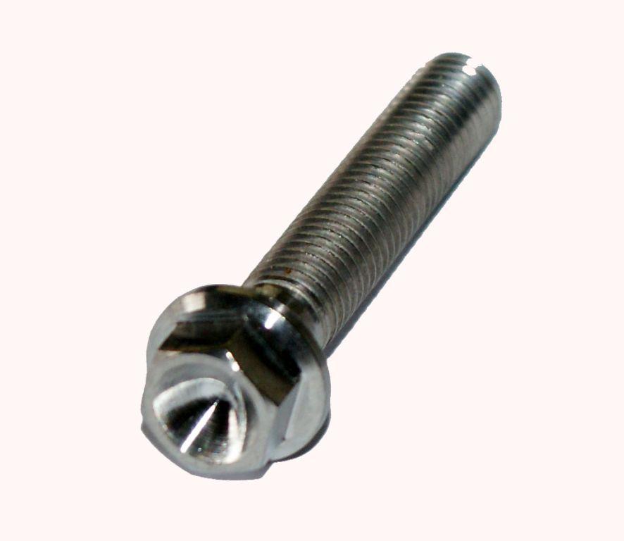 TITANIUM GR5 BOLT M8 x 45mm EACH, FLANGE OD: 14mm / HEX SIZE: 10mm, FIR BRAND / thumbnail 6