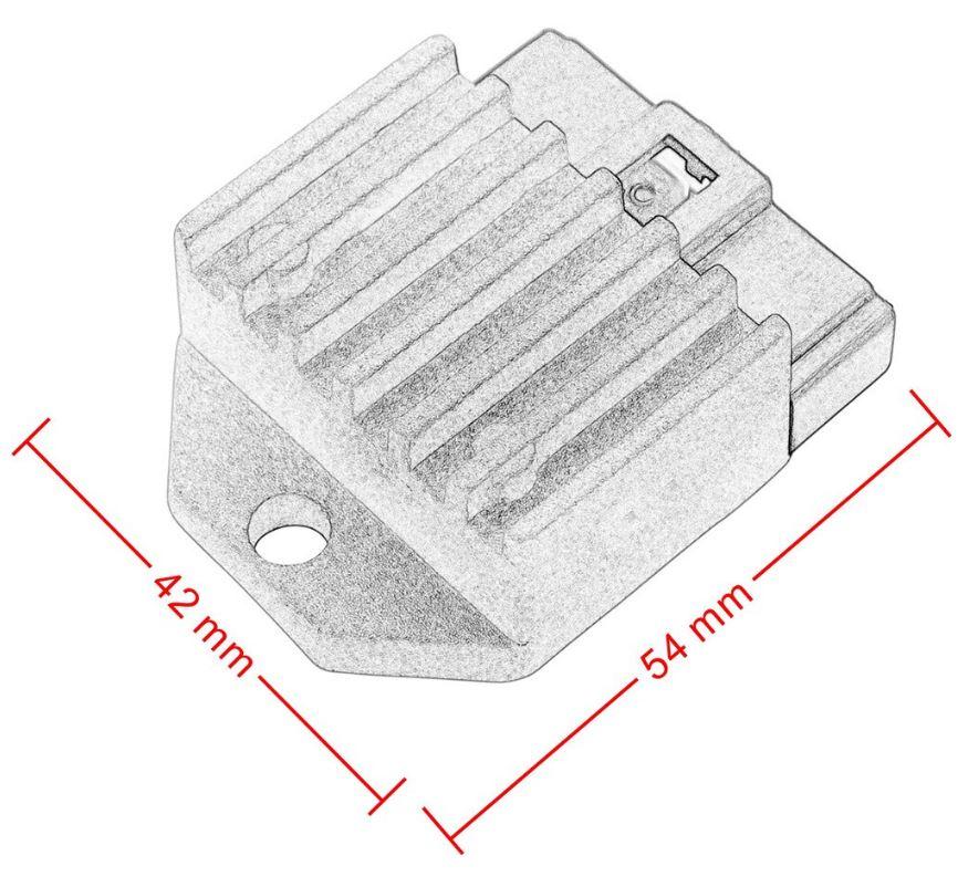 VOLTAGE REGULATOR YAMAHA KTM EXC SMC LC4 SUPER SC S 8AB-81910-00 ADC6002 50311034000 thumbnail 4