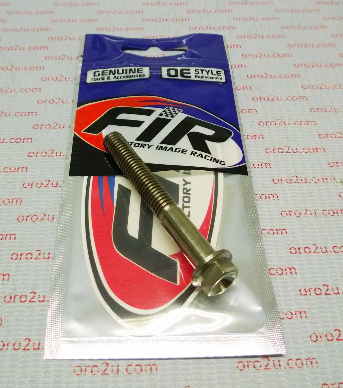 TITANIUM GR5 BOLT M8 x 60mm EACH, FLANGE OD: 14mm / HEX SIZE: 10mm, / thumbnail 2