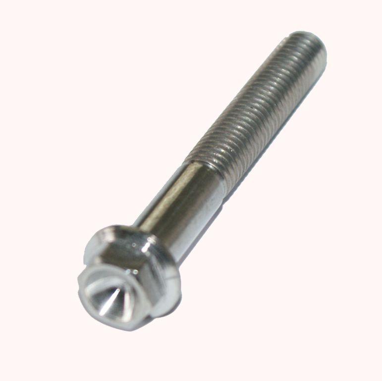 TITANIUM GR5 BOLT M8 x 60mm EACH, FLANGE OD: 14mm / HEX SIZE: 10mm, / thumbnail 4