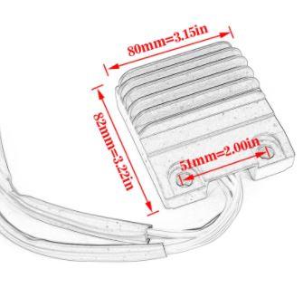 Regulator Rectifier, 81211034000 Husaberg FE390 FE450 FE570 FE570S FS570 FX450 FE 390 450 570 S FS FX thumbnail 3