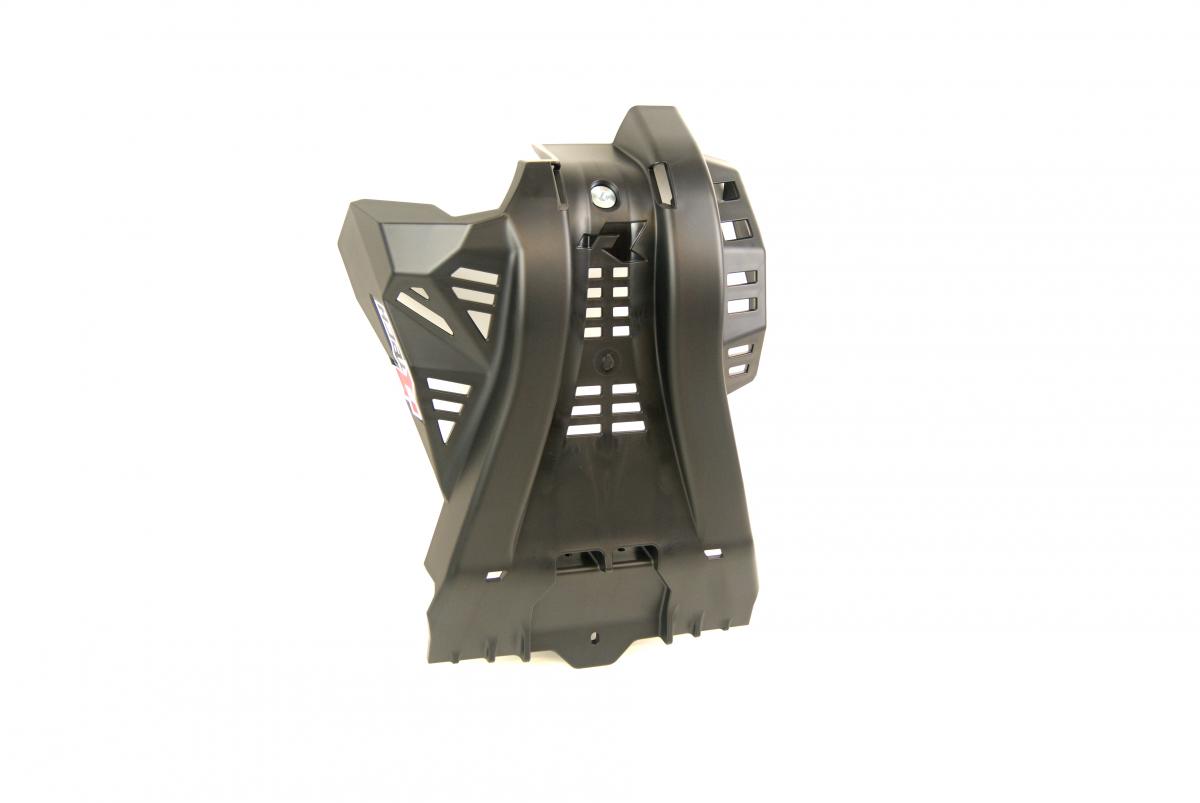 PLASTIC SKID PLATE YAMAHA YZ250/X 2005-26, RTECH R-PMYZ0NR0250, PLASTIC ENGINE COVER BLACK image 1