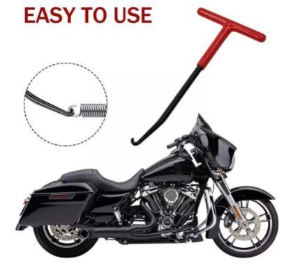 SPRING PULL SOFT GRIP T-HANDLE 160mm, EXHAUST SPRING HOOK PULLER thumbnail 4
