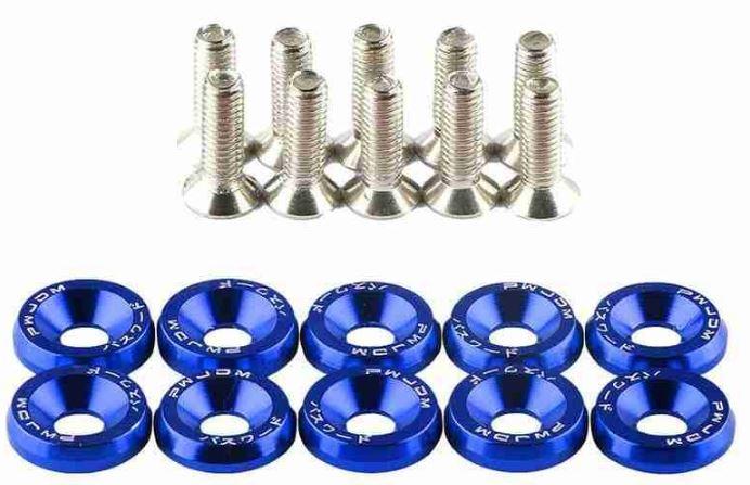 BOLT & WASHER PACK-10 BLUE thumbnail 2