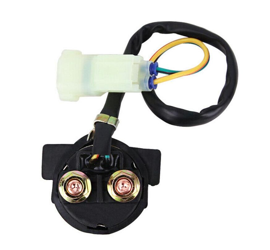 SOLENOID RELAY STARTER + RUBBER 2005-2021 HONDA ATV FOURTRAX TRX250 240-54073 35850-HM8-B00 thumbnail 4