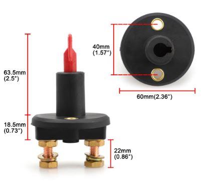 12V 300A BATTERY ISOLATION KILL SWITCH thumbnail 3