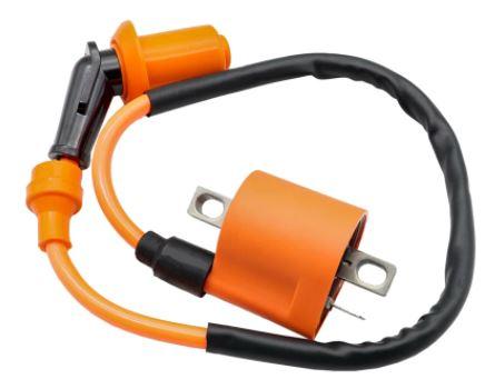 IGNITION COIL CAP 83-14 YAMAHA PW YZ YFM CW SH TT-R IYA0001 3KJ-82310-10-00 image 1