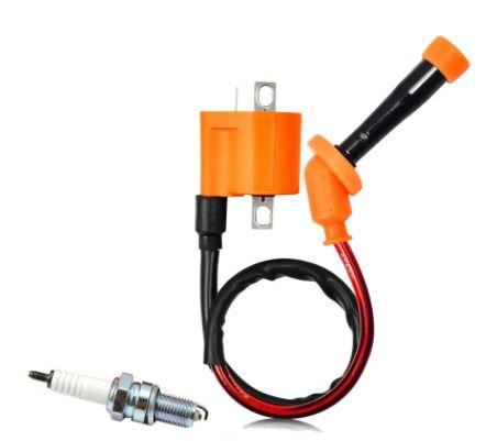 IGNITION COIL + CAP YAMAHA BIG BEAR RAPTOR GRIZZLY 4RP-82310-29-00 3KJ-82310-10-00 thumbnail 2