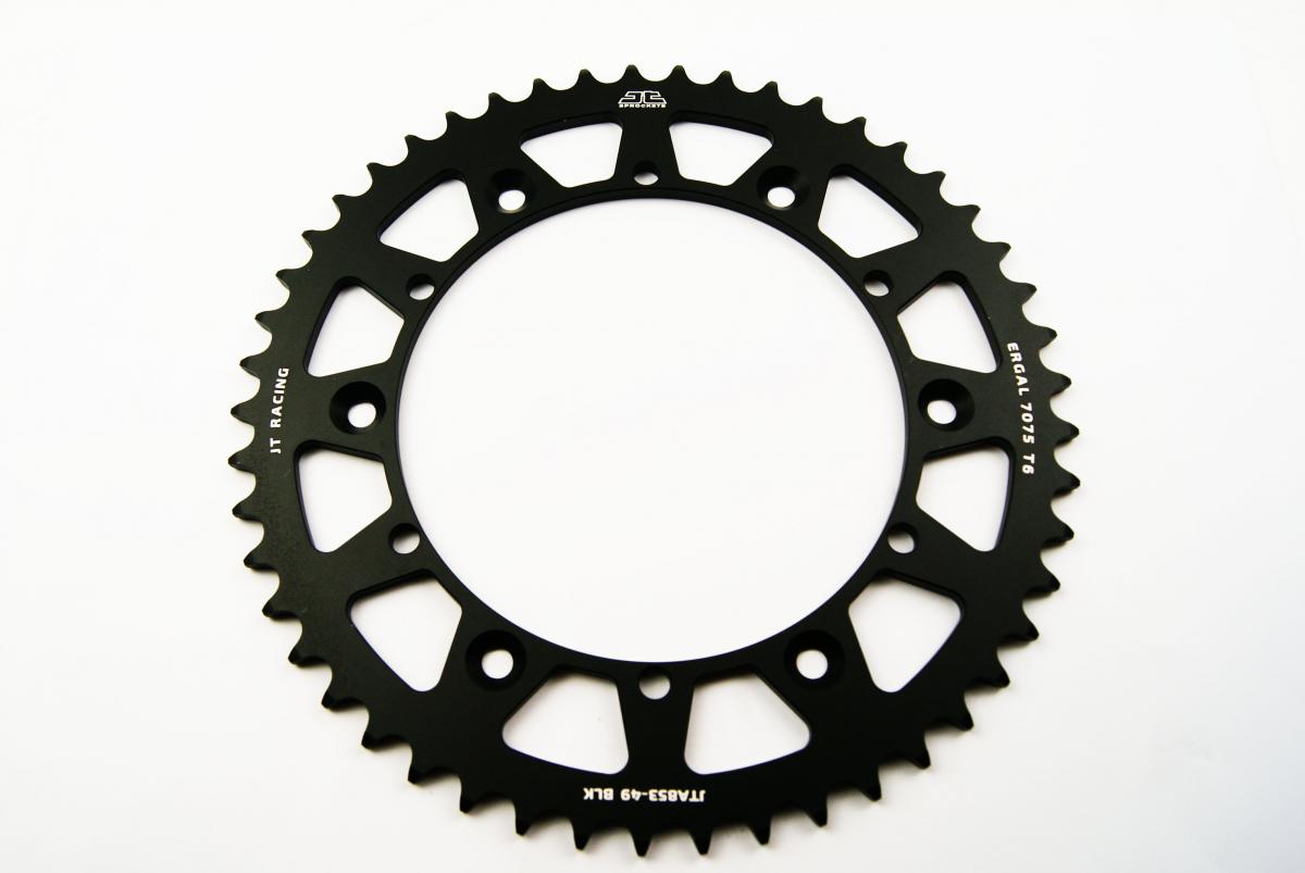 REAR SPROCKET ALLOY BLACK, JTA853.49BLK 7075-T6 Aluminium thumbnail 2