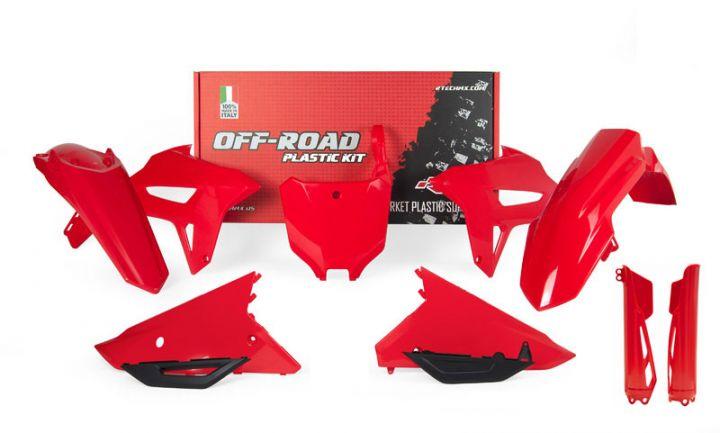 PLASTIC KIT/7 CRF450R 2021-24, RTECH R-KITCRF-RS0-721 OEM image 1