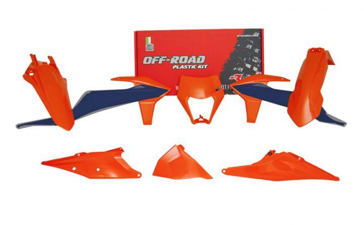 PLASTIC KIT/6 2020-23 EXC/EXC-F OEM 2022, RTECH R-KITKTM-OEM-623 image 1