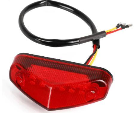 REAR LED LIGHT HONDA CRF XR SUZUKI DRZ LT-R LTZ RM RMX RMZ HUSQVARNA TC TE WR 33701-MKE-A41