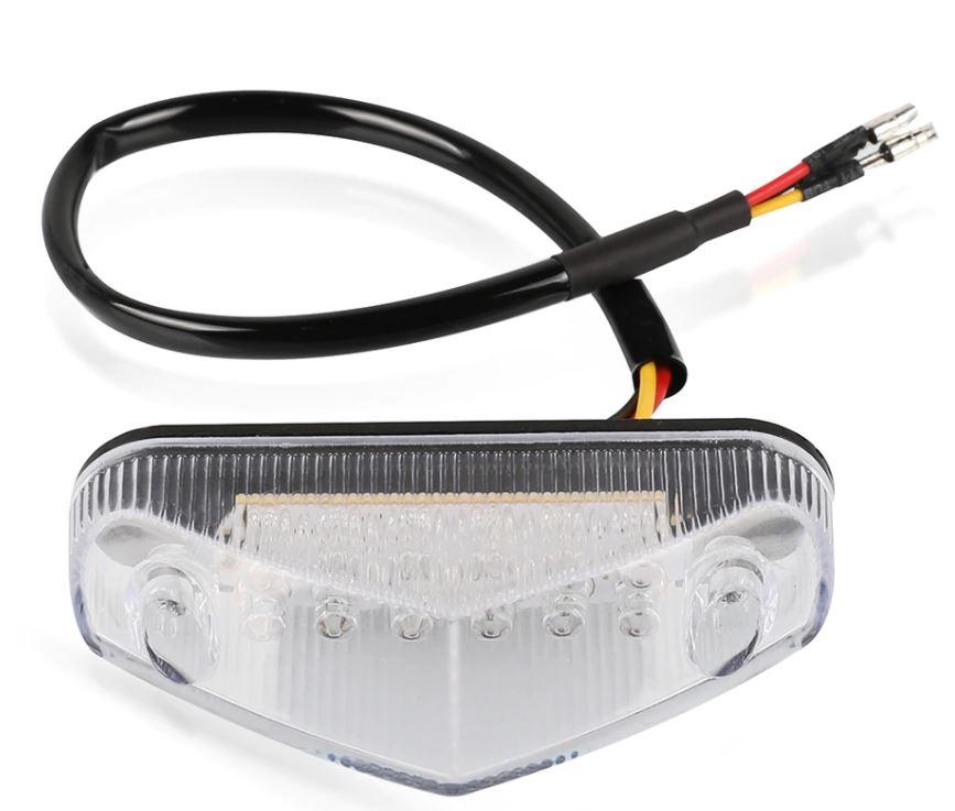 LED REAR LIGHT CLEAR HONDA CRF250 CRF450 image 1