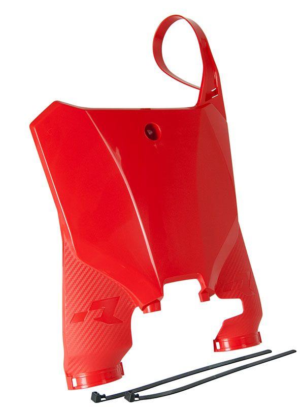 FACTORY FRONT PLATE 2021-25 CRF450R/RX, CRF250R/RX 22-25, RTECH R-TBCRFRS0022 image 1