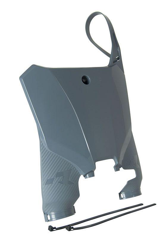 FACTORY FRONT PLATE 2021-25 CRF450R/RX, CRF250R/RX 22-25, RTECH R-TBCRFGR0022 image 1